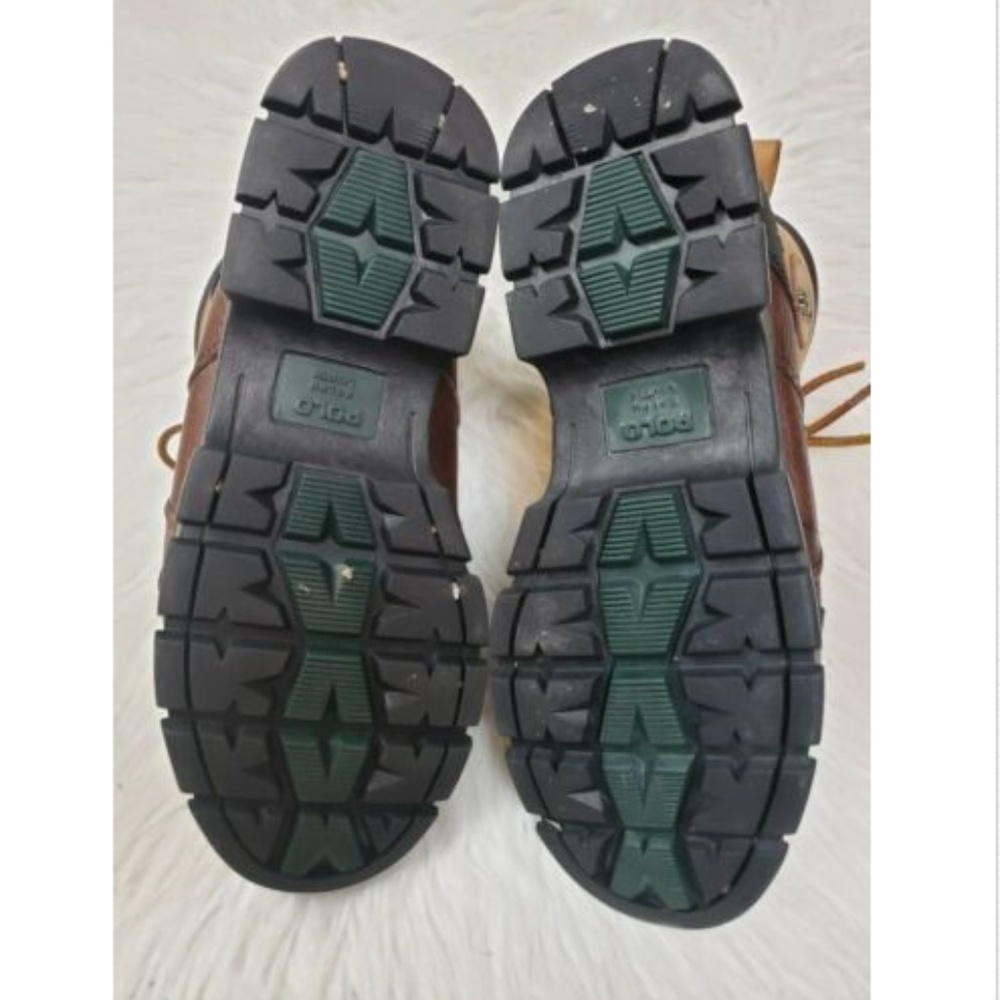 Polo Ralph Lauren Men's Brown Leather Boots - Picture 7 of 8
